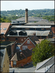 Lion Brewery from the castle