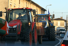 Janvier 2024, mobilisation des agriculteurs.