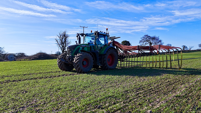 Tractors are back after winter