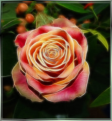 Rose painted. ©UdoSm