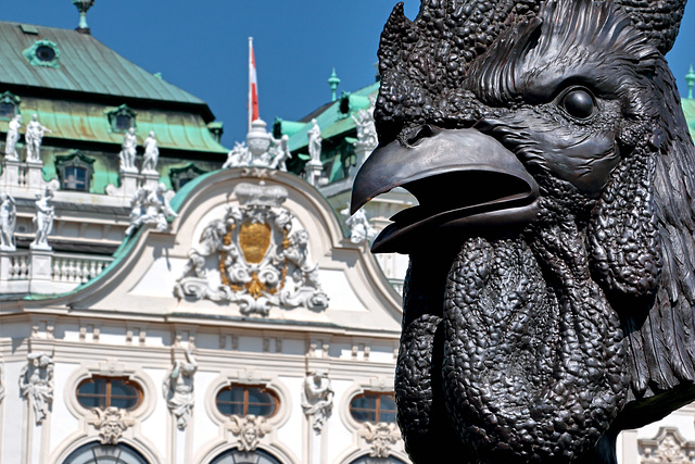 Schloss Belvedere im Zeichen des Künstlers Ai Weiwei