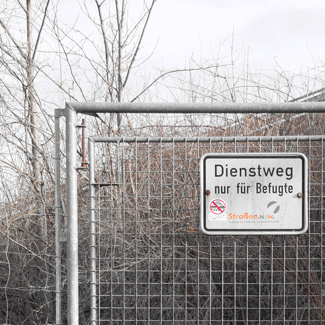 Dienstweg nur für Befugte