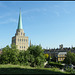 Nuffield spire from castle mound