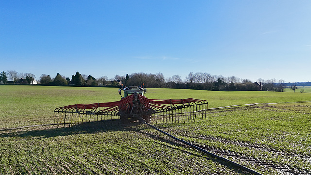 Tractors are back after winter