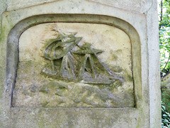 abney park cemetery, london,henry orfeur, lost at sea, early c19