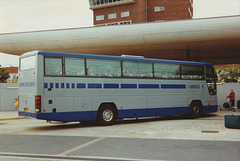 Cambridge Coach Services M306 BAV at Heathrow - 2 July 1996