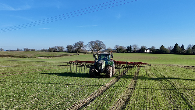 Tractors are back after winter