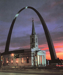 St. Louis Arch & The Old Catherdal (1987)