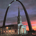 St. Louis Arch & The Old Catherdal (1987)