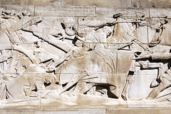 Detail of Royal Artillery War Memorial, Hyde Park, London