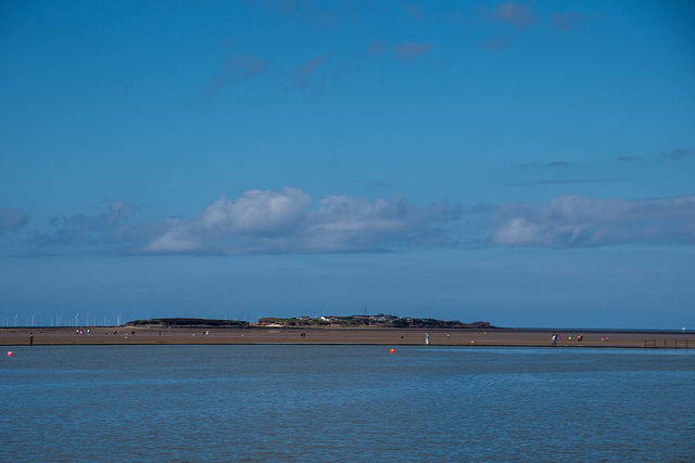 Hilbre Island and Middle Eye island