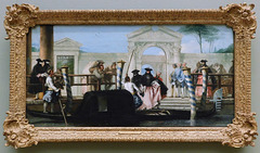 Departure of the Gondola by Tiepolo in the Metropolitan Museum of Art, January 2022