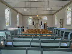 Mennonite church interior, Giethoorn