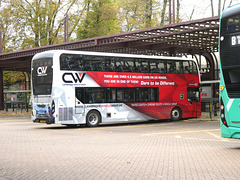 A2B Travel YX74 OGK in Cambridge - 14 Nov 2024 (P1200331)