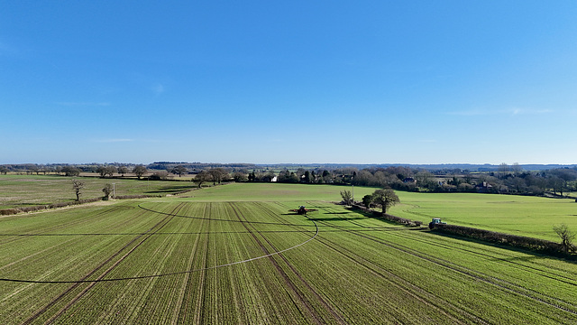 Tractors are back after winter