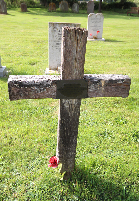 POW memorial, Henrich William, Wissett Churchyard, Suffolk