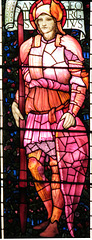 c19 morris glass at brampton church, cumbria