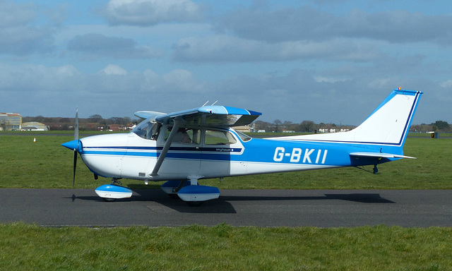 G-BKII at Solent Airport - 13 March 2020
