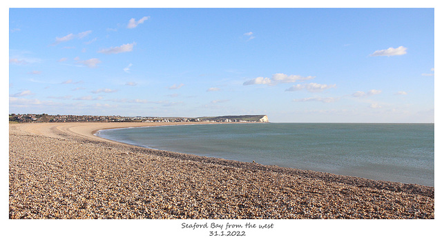 Seaford Bay from west 31 1 2022