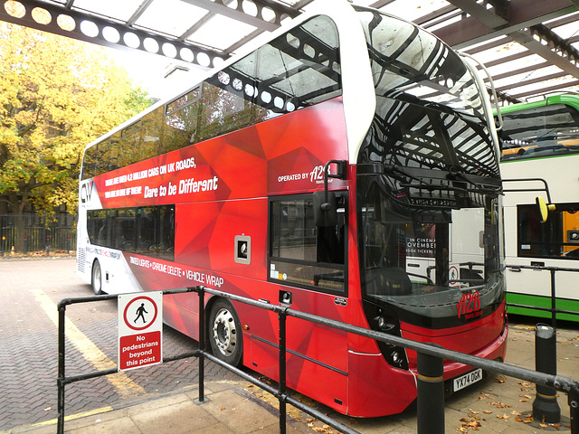 A2B Travel YX74 OGK in Cambridge - 14 Nov 2024 (P1200353)