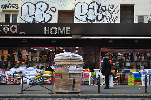 Bazar rue de Belleville