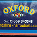 Oxford narrowboat
