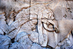 Detail of Royal Artillery War Memorial, Hyde Park, London