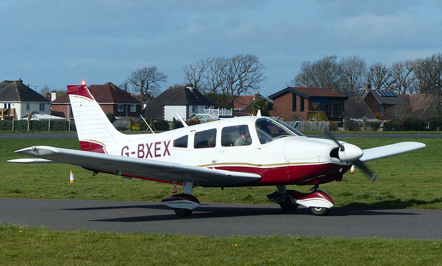 G-BXEX at Solent Airport (1) - 13 March 2020