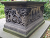 st mary's church,  lambeth, london 1853 copy by c.p. white of the tomb of john tradescent +1662 )