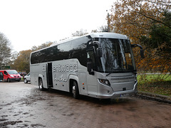 Brentwood Coaches YR17 RJJ at the Barton Mills Picnic Area (A1065) - 11 Dec 2021 (P1100177)