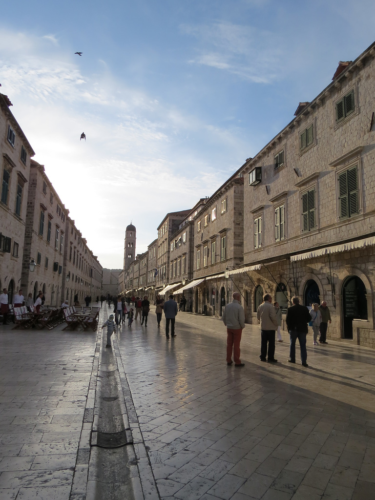 Dubrovnik : la Placa.