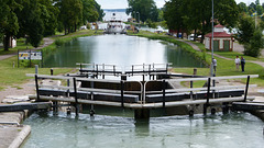 Schleusen am Göta-Kanal