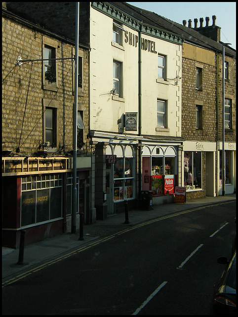 former Ship Hotel at Lancaster