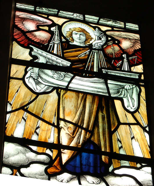 Detail of East Window, St Nicholas, Church, Castle Gate, Nottingham