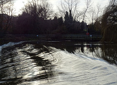 The Weir on Christmas Eve