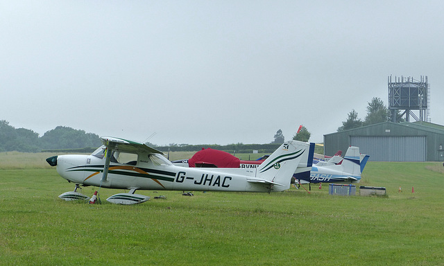 G-JHAC at Popham - 27 June 2021