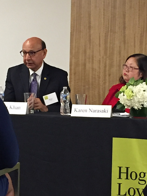 Khizr Khan, Karen Narasaki