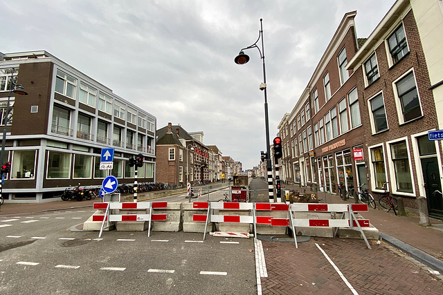 Work on the Hooigracht