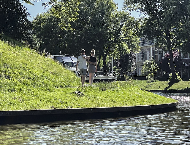 Lovers' little outing, Leeuwarden