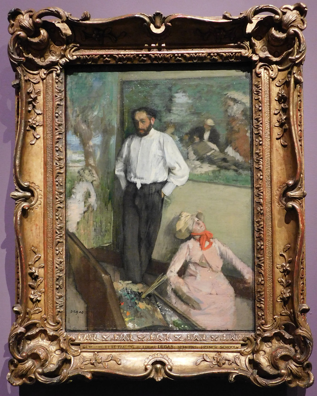 Henri Michel-Levy by Degas in the Metropolitan Museum of Art, December 2023