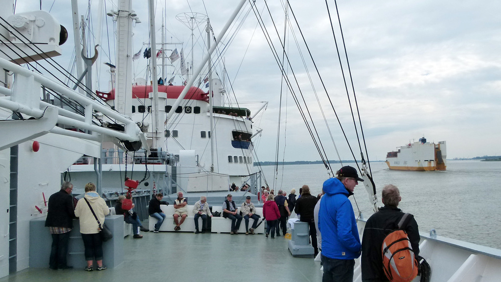 Unterwegs mit der "Cap San Diego"