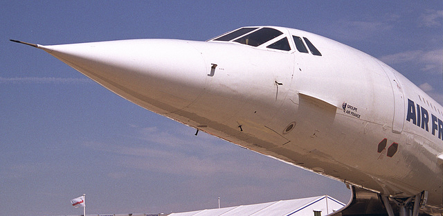Concorde Nose Section, Paris Airshow