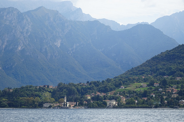 Looking Across Lake Como