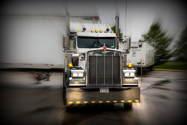 Pennsylvania, Hanover, Kenworth W 900