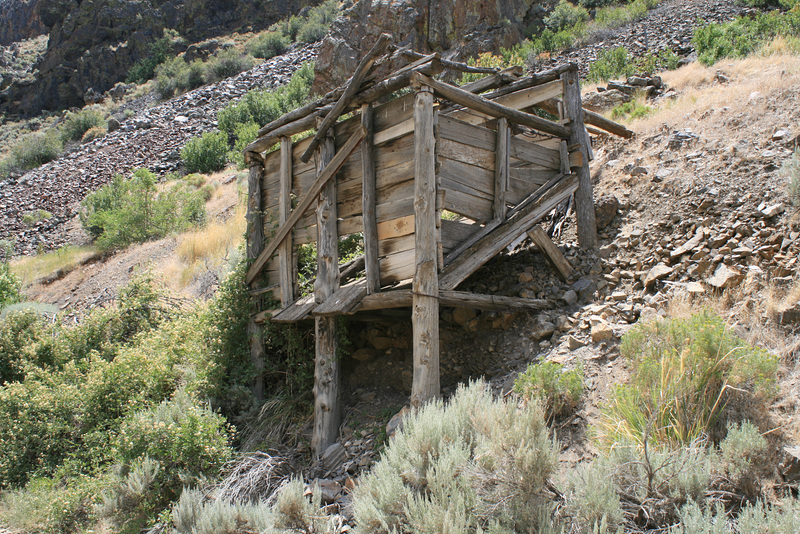 Hopper and Ore Chute