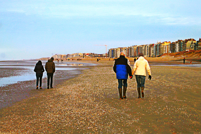 Plage de Panne en Belgique. HWW.