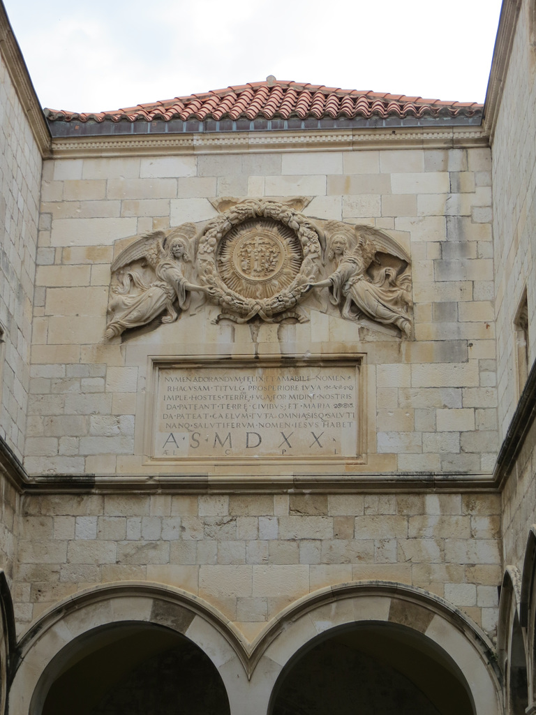 Dubrovnik : cour intérieure, 2.