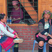 Women chat in Ta Van village