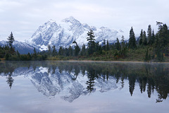 Mount Shuksan from Picture Lake