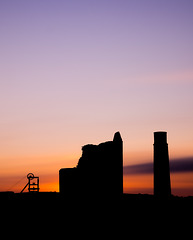 Magpie Mine at Sunset